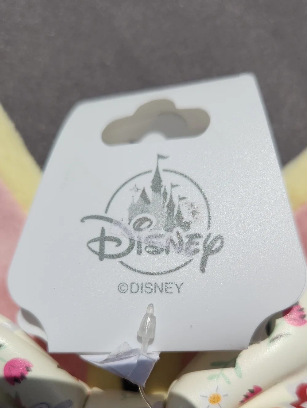 NWT Disney Parks Easter Bunny Minnie Mouse Ears Headband Pastel Floral Spring